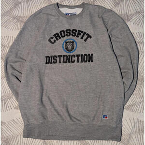 VTG 90’s Crossfit Distinction Crewneck Sweatshirt Men’s Size L Russell Athletic